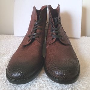 New Robert Graham Men Leeds Lace-up Boots